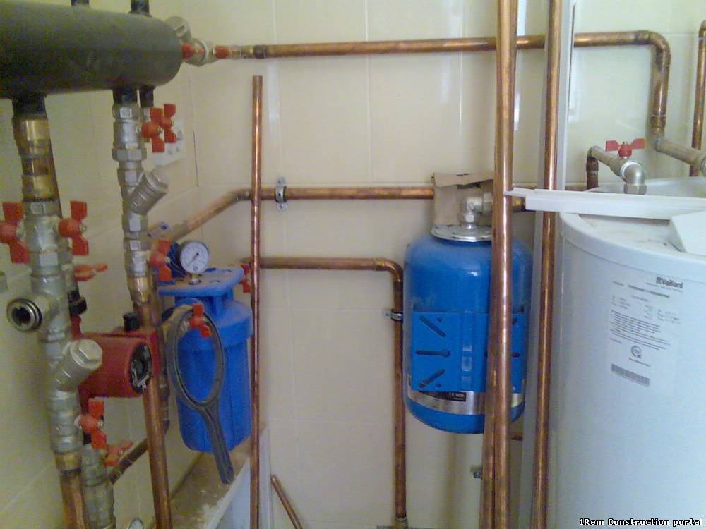 Монтаж систем отопления, водоснабжения, теплых полов и канализации